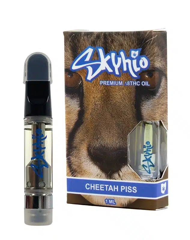 Delta 8 THC Vape Cartridge - Cheetah Piss (CDT) - Strain: Cheetah Piss (CDT)