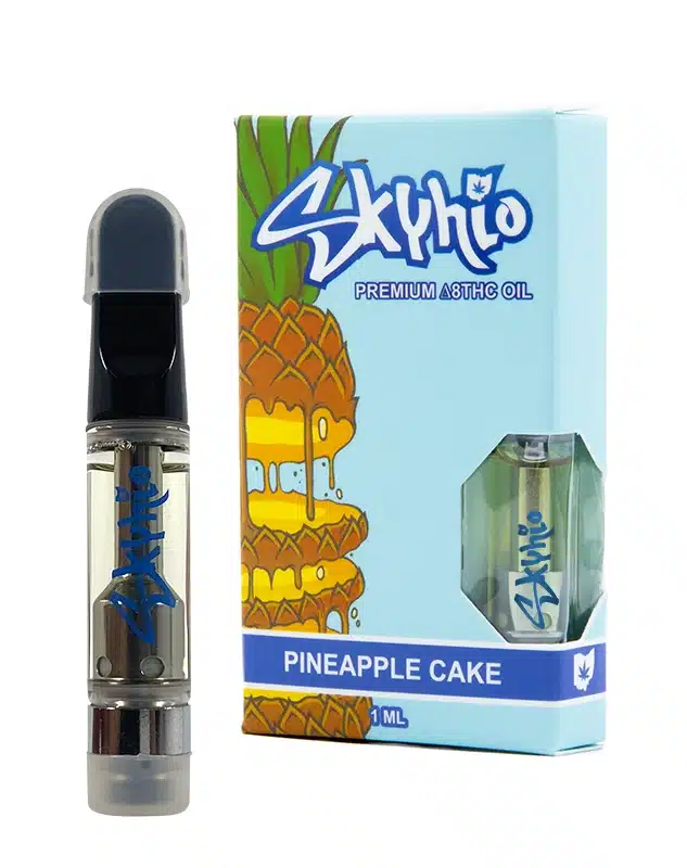 Delta 8 THC Vape Cartridge - Pineapple Cake (CDT) - Strain: Pineapple Cake (CDT)