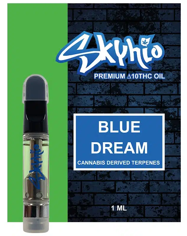 Delta 10 THC Vape Cartridge - Blue Dream - Strain: Blue Dream