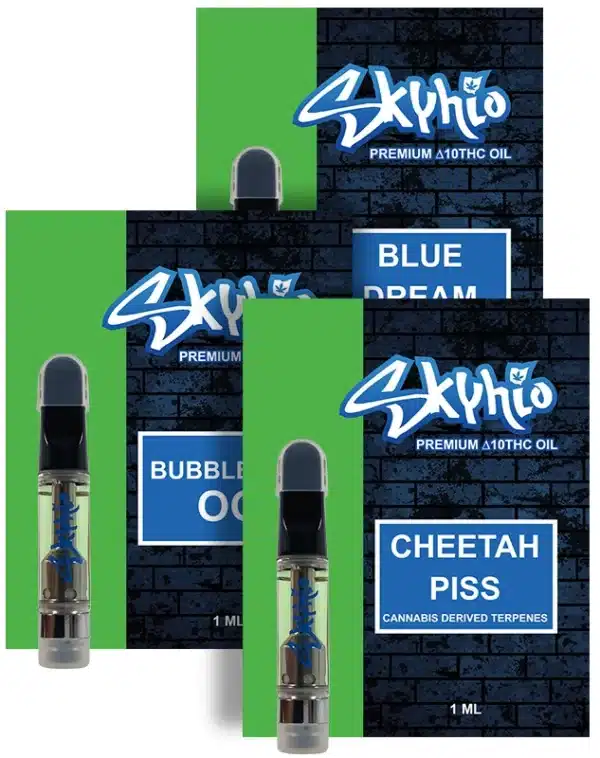 Delta 10 THC Vape Cartridge Skyhio
