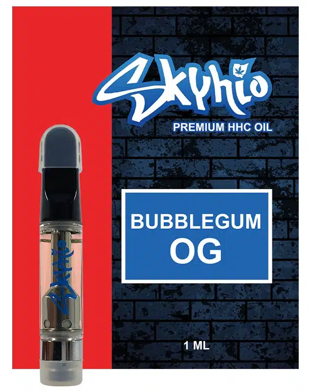 HHC Vape Cartridge - Bubblegum OG - Strain: Bubblegum OG