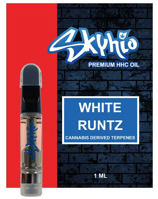 HHC Vape Cartridge - White Runtz - Strain: White Runtz