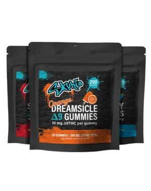 Delta 9 Gummies - Meet our new Delta 9 THC gummies. These new, extra potent gummies will blow your mind in the best way possible, we’re called Sky-hio for a reason. 


 	Fast-acting 10mg Delta 9 THC gummies
 	Long-lasting and potent
 	Vegan and cruelty-free - no animal gelatin
 	Derived from USA-grown hemp
 	2018 Farm Bill Compliant: <0.3% Delta 9 THC

