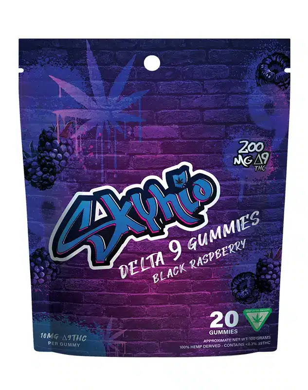 Delta 9 Gummies - Meet our new Delta 9 THC gummies. These new, extra potent gummies will blow your mind in the best way possible, we’re called Sky-hio for a reason.  Fast-acting 10mg Delta 9 THC gummies Long-lasting and potent Vegan and cruelty-free - no animal gelatin Derived from USA-grown hemp 2018 Farm Bill Compliant: <0.3% Delta 9 THC NOTICE: Due to heat exposure during summer months, we recommend selecting the cold shipping option at checkout to reduce the risk of your edibles melting during transit.