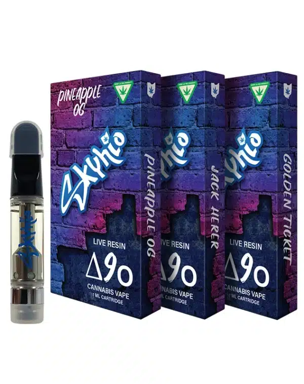 Delta 9o Vape Cartridge - Live Resin 1ml - Meet the revolutionary new cannabinoid, Delta 9o. These new state of the art vape cartridges will absolutely blow you away. Here's the best part - they are 100% federally legal.


 	Long lasting and highly potent
 	Broad-spectrum D9o oil + live resin oil and terpenes
 	1ml ceramic core vape
 	Derived from USA-grown hemp
 	2018 Farm Bill Compliant: <0.3% Delta 9 THC

NOTE: These carts hold 1.25ml and are filled to a full 1ml. The extra space allows for less clogging and better performance.